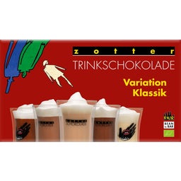 Zotter Schokoladen Drickchoklad Variation Classic Ekologisk - 110g