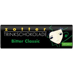 Zotter Schokoladen Drickchoklad Bitter Classic Ekologisk - 110g