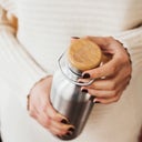 Bambaw Termosflaska i Rostfritt Stål 500 ml - Natural Steel