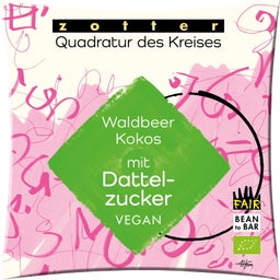 Quadratur des Kreises  - Kokosnoot met Wilde Bessen en Dadelsuiker - 70 g