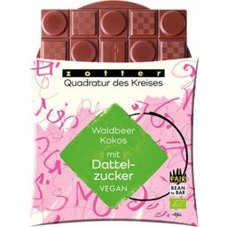 Quadratur des Kreises  - Kokosnoot met Wilde Bessen en Dadelsuiker - 70 g