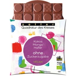 Organic Squaring the Circle - Coconut Mango Oat, No Added Sugar - 70 g