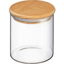 Zassenhaus Glass Jar with Wooden Lid - 600 ml