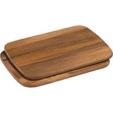 Acacia Wood Breakfast Boards, 2-piece set