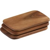 Zassenhaus Ontbijtplanken - Set van 3, Acacia