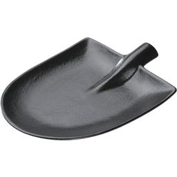 Zassenhaus WORKER Round Steak Plate - 25 x 18 cm