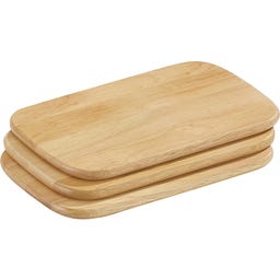 Zassenhaus Planches à Déjeuner - Lot de 3 Clair