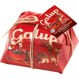 Panettone mit weißer Schokolade & Karamell