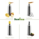 Bambaw Rozsdamentes acél termosz, 750 ml - Natural Steel