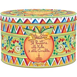 Dolce & Gabbana panettone met Gekonfijte Appel en Kaneel - 1.000 g