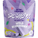 STAR CANDIES Freeze-Dried Ice Cream Blueberry