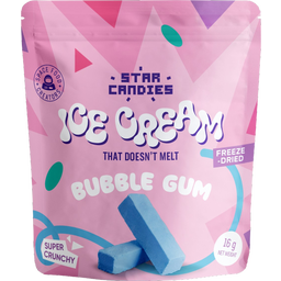 STAR CANDIES - Freeze-Dried Ice Cream Bubble Gum - 16 g