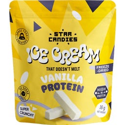 STAR CANDIES Freeze-Dried Ice Cream Vanilla Protein - 16 g