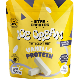 STAR CANDIES - Freeze-Dried Ice Cream Vanilla Protein - 16 g