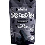 STAR CANDIES freeze-dried vanilla black ice cream