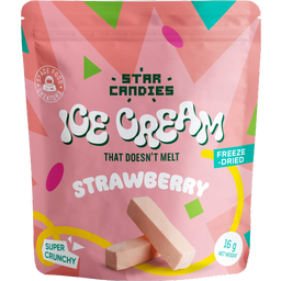 STAR CANDIES - Freeze-Dried Ice Cream Strawberry - 16 g