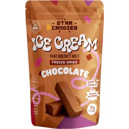 STAR CANDIES freeze-dried chocolate ice cream - 50 g