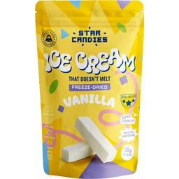 STAR CANDIES freeze-dried vanilla ice cream - 50 g