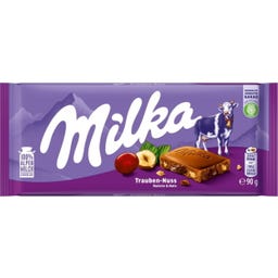 Milka Rozijnen en Noten Chocolade - 90 g