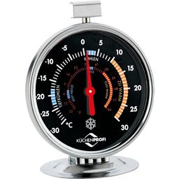 Gefrier-/Kühlschrank-Thermometer, schwarz - 1 Stk.