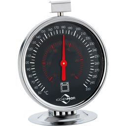 Küchenprofi Backofen-Thermometer, schwarz - 1 Stk.