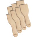 Küchenprofi Spatules en Bois à Raclette, Lot de 8 - 1 pcs.
