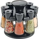 Küchenprofi Gewürzkarussell RONDO 8 Gläser, schwarz - 1 Stk.