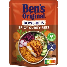 Ben's Original Express Bowl-Rijst Spicy Curry - 220 g