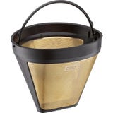 cilio Dauerfilter f&uuml;r Kaffee GOLD