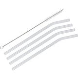 cilio Trinkhalme VETRO 4 Stk. , gebogen