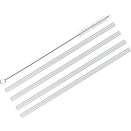 cilio Trinkhalme VETRO 4 Stk. , gerade - 1 Set