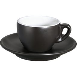 cilio Espressotasse ROMA - schwarz matt