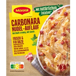 Maggi Fix Carbonara Nudel-Auflauf - 37 g