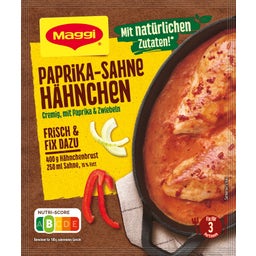 Maggi Fix Paprika-Sahne Hähnchen - 35 g