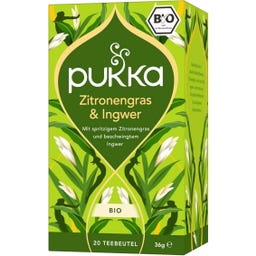 Pukka Lemongrass & Ginger Organic Herbal Tea - 36 g