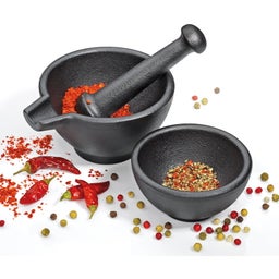 Zassenhaus Mörser-Set 3tlg., Gusseisen