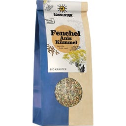 Sonnentor Koper włoski, anyż i kminek, sypane bio - 150 g