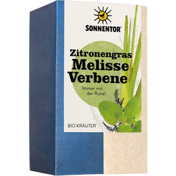 Sonnentor Citrongräs-Citronmeliss-Verbena, Eko - 18 Tepåsar