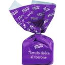 Tartufi aus Zartbitterschokolade, Haselnüsse & Torrone - 200 g