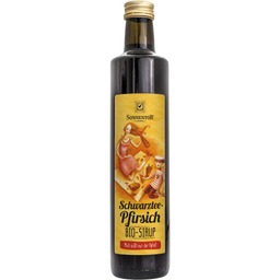 Sonnentor Schwarztee-Pfirsich Eistee Sirup bio - 500 ml