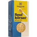 Sonnentor Organic Mustard Seeds, yellow - 120 g