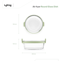 Kosz do frytownicy na gorące powietrze, okrągły