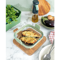 Lékué Quadratischer Glaskorb