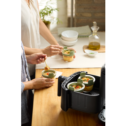 Lékué Mini-Gläser für Heißluftfritteuse