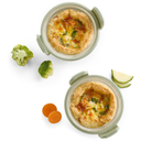 Lékué Mini-Gläser für Heißluftfritteuse