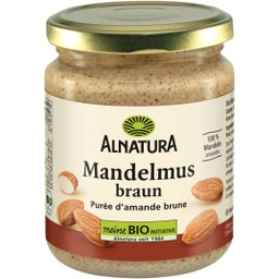 Alnatura Biologische Bruine Amandelmoes - 250 g