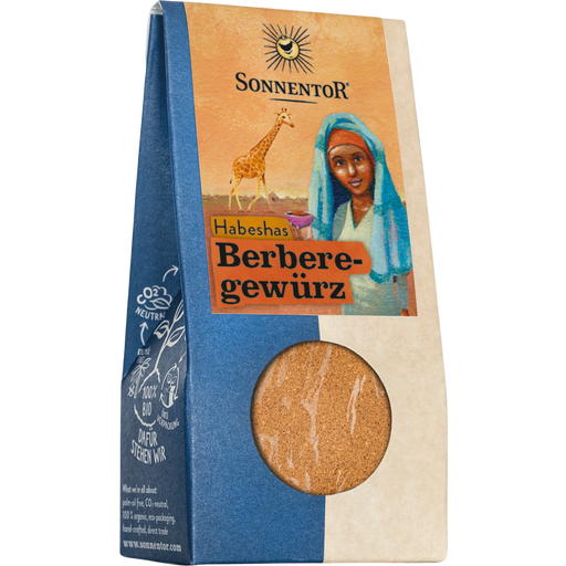 Sonnentor Miscela di Spezie Berberé di Habesha - 35 g - pacchetto