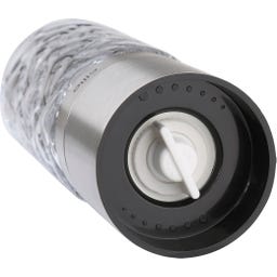 cilio Pfeffermühle oder Salzmühle CRISTALLO - silber