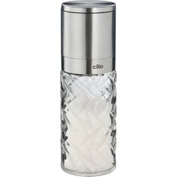 cilio Pfeffermühle oder Salzmühle CRISTALLO - silber