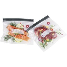 EASYFRESH - Bolsas para Envasado al Vacío, Set de 10 - 22x21 cm